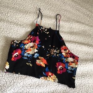Floral Halter Top